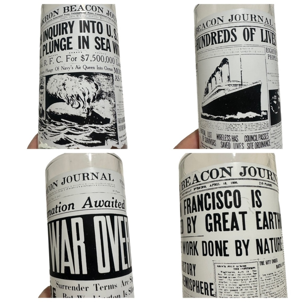 Historic Headlines Glasses (4)